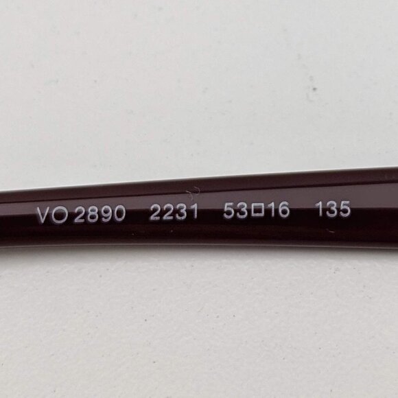 🕶️Vogue VO2890 2231 Eyeglasses 53/16 135 /KAI557🕶️​ - Picture 3 of 6